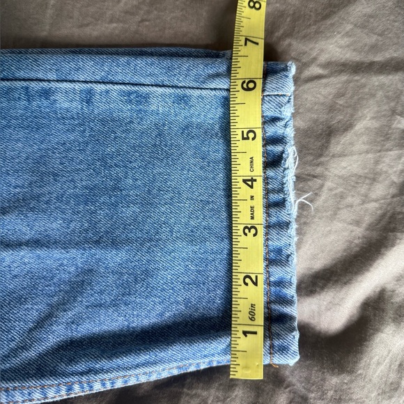 Vtg Element Petite Sophisticate Straight Leg Jeans 0S Blue Denim High Waist Mom - Picture 9 of 9
